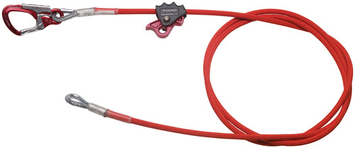 Longe armée de maintien au travail réglable- mousqueton double action - CABLE ADJUSTER - CAMP®