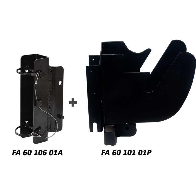 Platines d'adaptation universelles pour ARA avec treuil de sauvetage - EASYSAFEWAY 2 - KRATOS SAFETY®