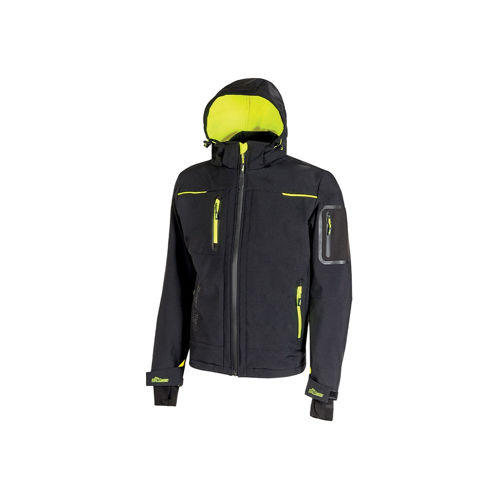 Veste en softshell avec membrane U-Tex - SPACE - U POWER®