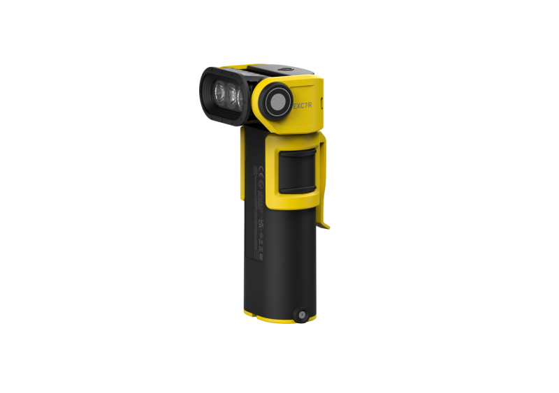 Lampe portative - ATEX Zone 0 - rechargeable - 400 lumen - lumière d'angle - IP68 - focus - antidéflagrant - EXC7R - LEDLENSER®