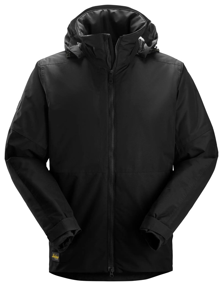 Veste imperméable isolante capuche amovible - ALLROUNDWORK - SNICKERS WORKWEAR®