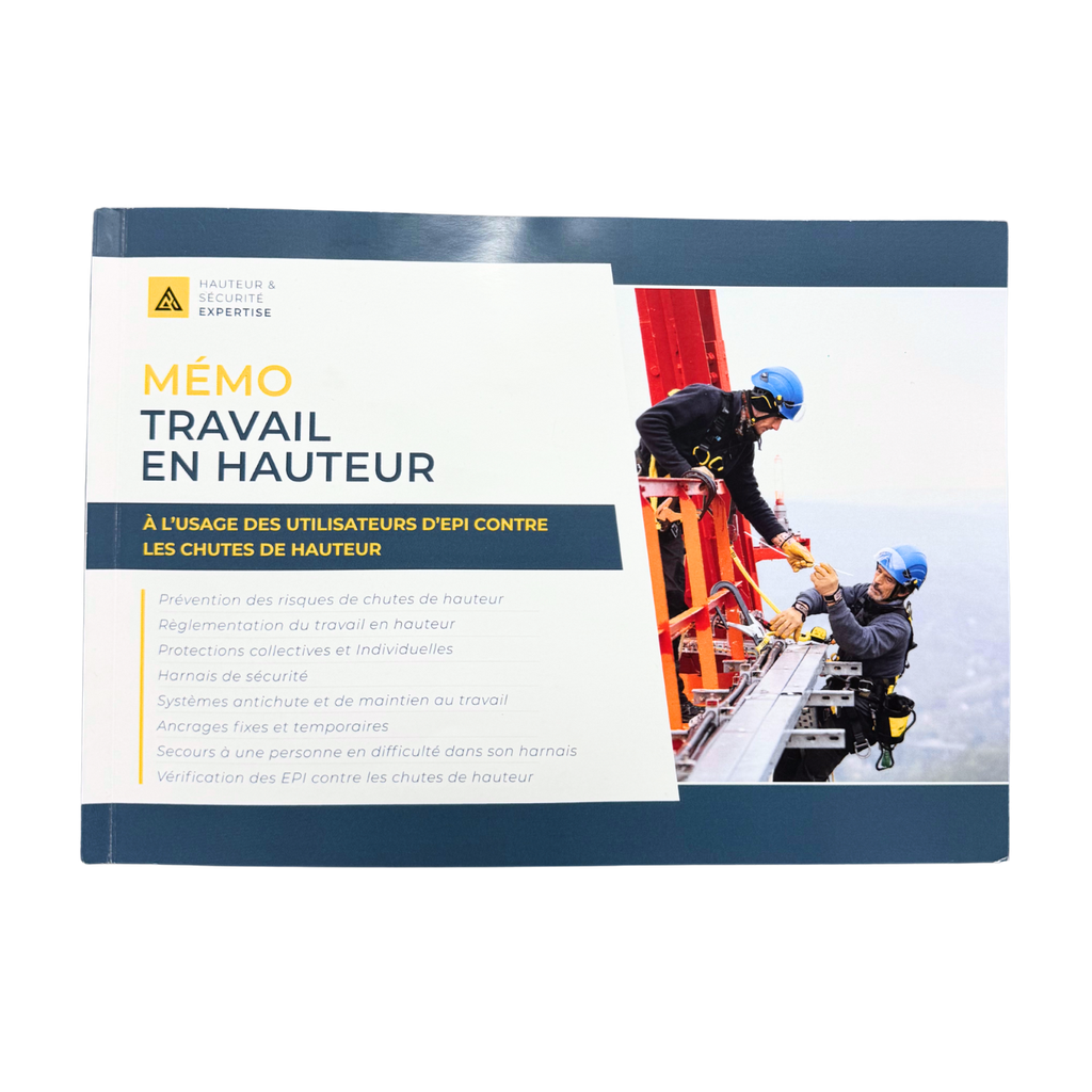 Mémento du travail en hauteur 2025 - H&S EXPERTISE®