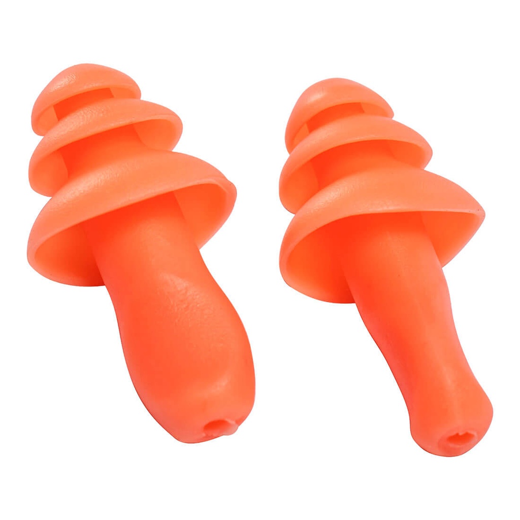 Bouchon d'oreille réutilisable en TPR - 50 Paires - SNR 31DB - PORTWEST®