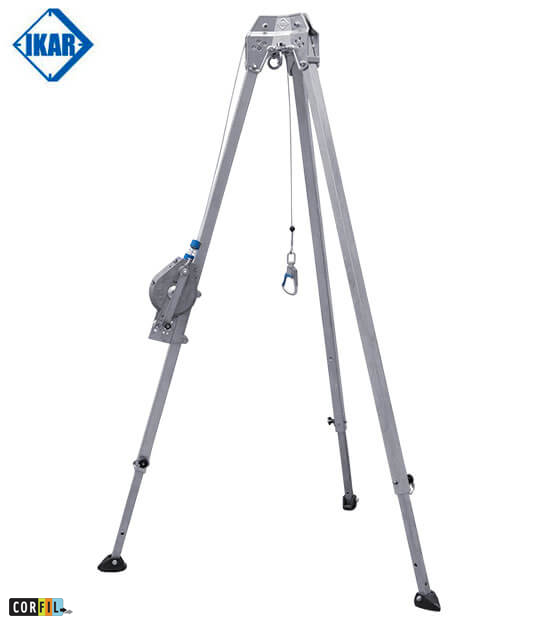 Trépied alu pour 3 personnes de 2,10m à 3,10m - DB-A3 XL - IKAR®