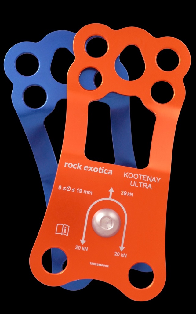 Poulie simple passe-nœuds - KOOTENAY ULTRA - ROCKEXOTICA®