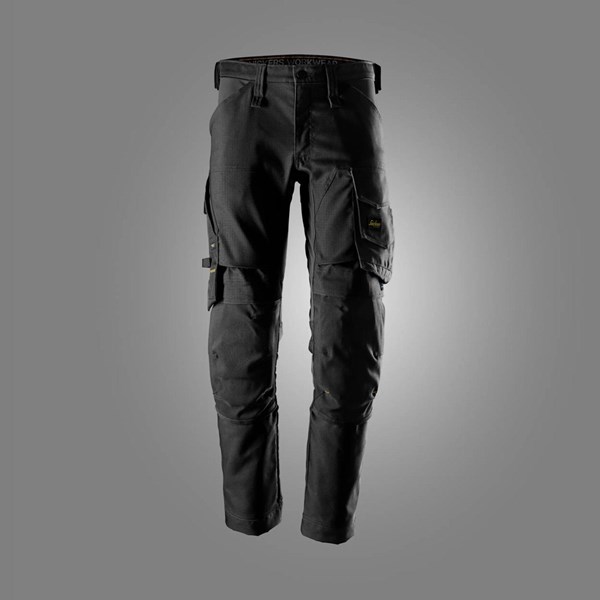 Pantalon en tissu Canvas extensible - ALLROUNDWORK - SNICKERS WORKWEAR®