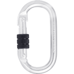 Mousqueton acier ovale - À vis - NON KeyLock - KRATOS SAFETY®
