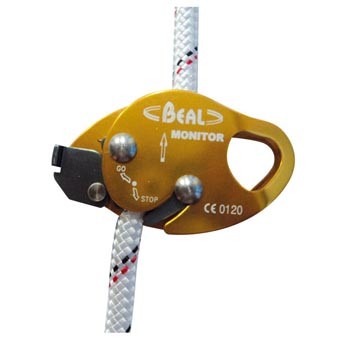 Antichute mobile sur corde (ø11mm et +) avec fonction de blocage - MONITOR - BEAL®