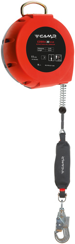 Antichute à rappel automatique snaphook acier - à câble - utilisation verticale & horizontale - COBRA - CAMP®
