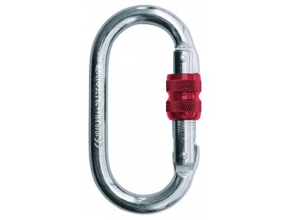 Mousqueton acier - À vis - OVAL STANDARD LOCK - NON KeyLock - CAMP®