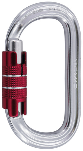 Mousqueton alu ovale - Double action - OVAL XL 2LOCK - CAMP®