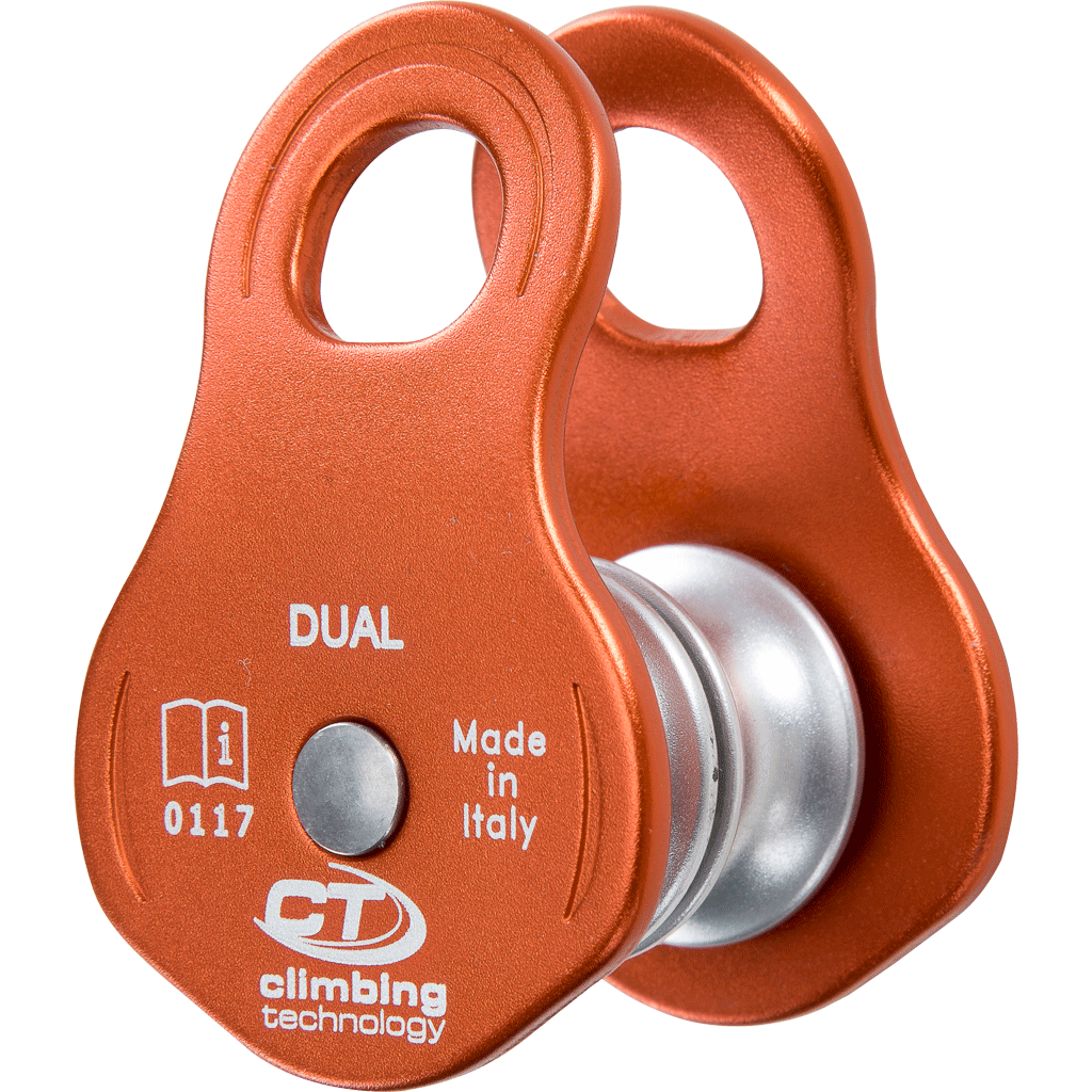 Poulie double à flasques mobiles - DUAL - CLIMBING TECHNOLOGY®