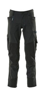 Pantalon léger avec poches genouillères, hydrofuge et respirant - Entrejambe standard - ADVANCED - MASCOT®