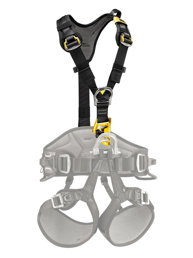 Torse pour harnais cuissard avec bloqueur ventral - TOP CROLL L - PETZL®