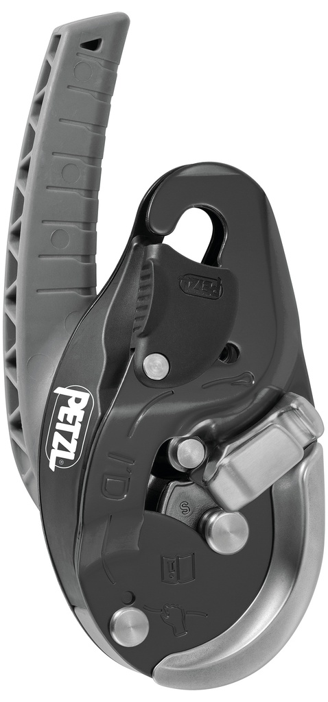 Descendeur autofreinant avec fonction antipanique pour les évacuations à l’ancrage - I'D EVAC - PETZL®