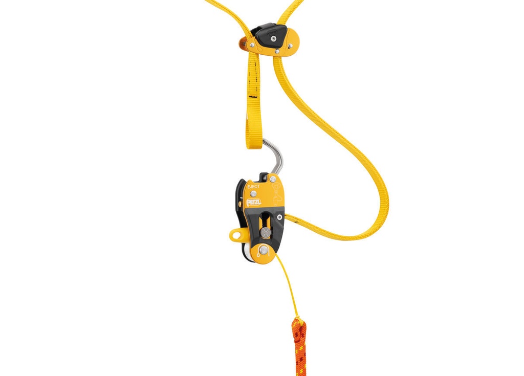 Fausse fourche réglable, avec poulie et boule de ferlette/cochonnet - EJECT - PETZL®