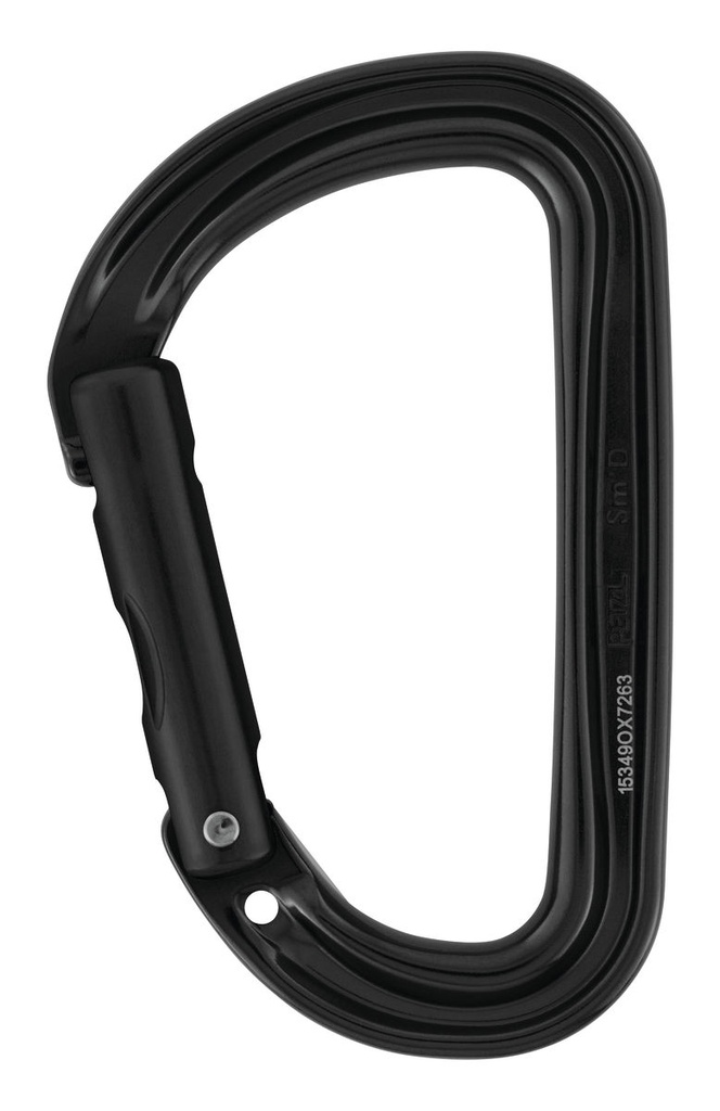 Mousqueton alu porte matériel doigt droit - SANS VERROUILLAGE - SM'D WALL - PETZL®