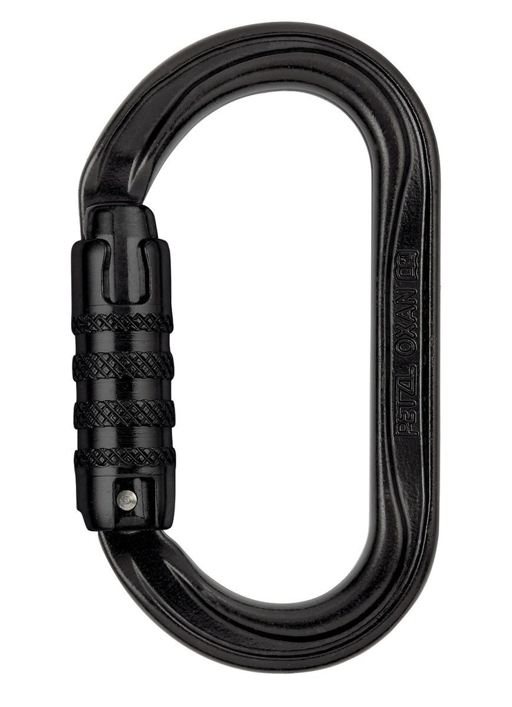Mousqueton acier ovale - Version internationale - Triple action - OXAN TRIACT LOCK INT - PETZL®