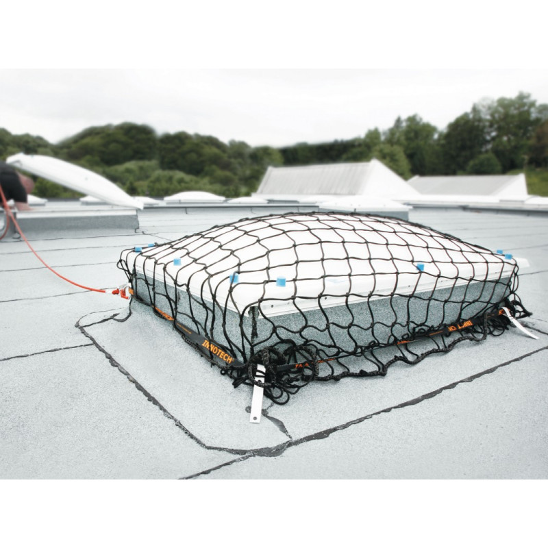 Filet antichute mobile et point d'ancrage unique pour skydome (2x2m) - INNOTECH®