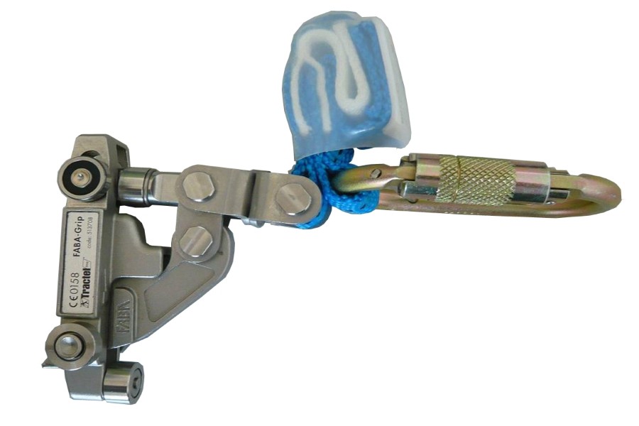 Coulisseau avec absorbeur A12 pour rail FABA - AL2 - TRACTEL®