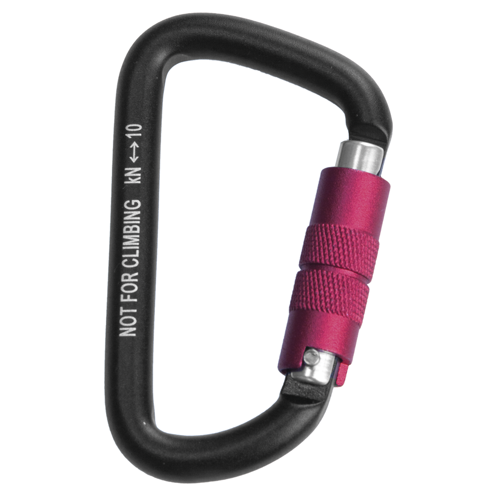 Mousqueton alu double action - 10kN - Porte matériel - MINI DOU - ROCK EMPIRE®