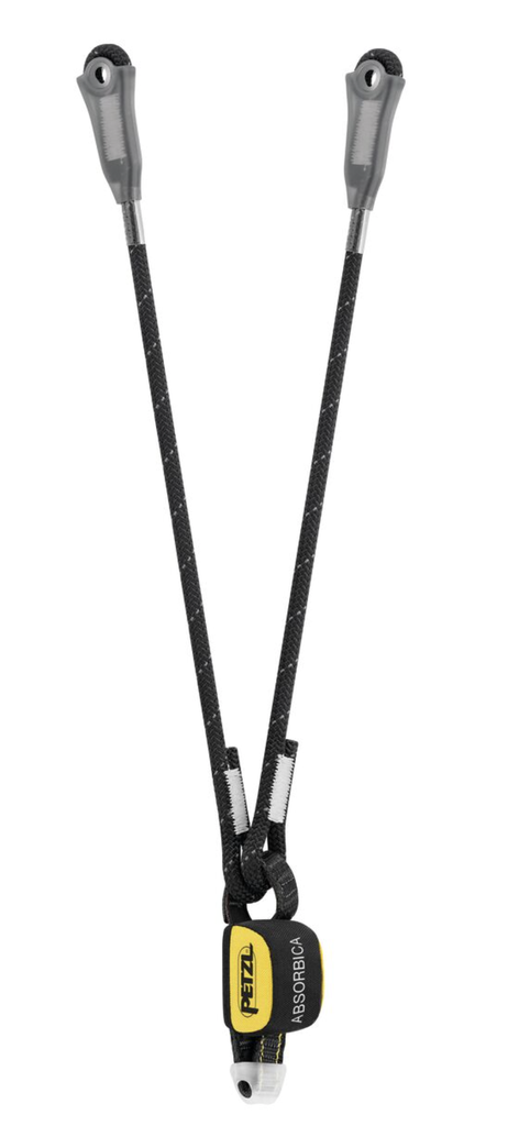 Longe double 80 cm avec absorbeur - ABSORBICA-Y 80 - PETZL®