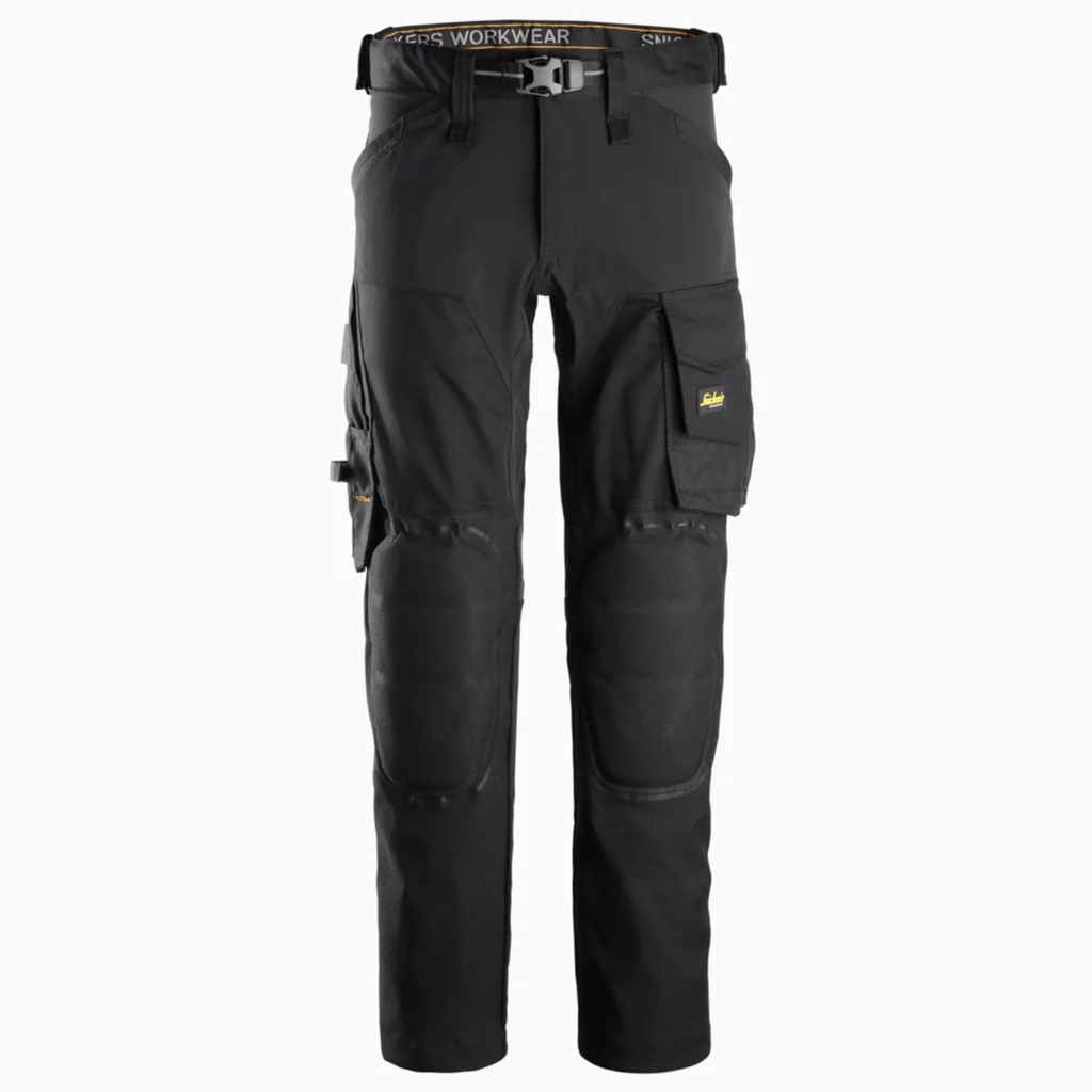 Pantalon avec genouillères intégrées Capsulized™, stretch, léger - Entrejambe court - ALLROUNDWORK - SNICKERS WORKWEAR®
