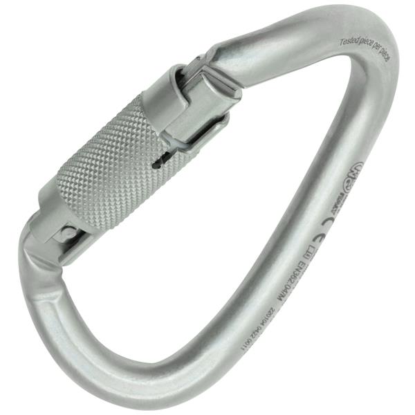 Mousqueton acier vrillé - Triple action - OVALONE DNA AUTOBLOCK - KONG®