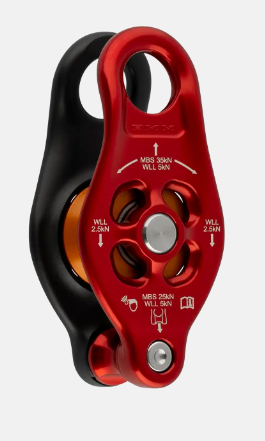 Poulie simple à flasques fixes avec ancrage - PINTO 2 - DMM®