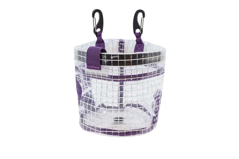 Pochette porte-outils transparente avec fermeture "clic/clac" 1,8L - GLASS BUCKET II - BEAL®