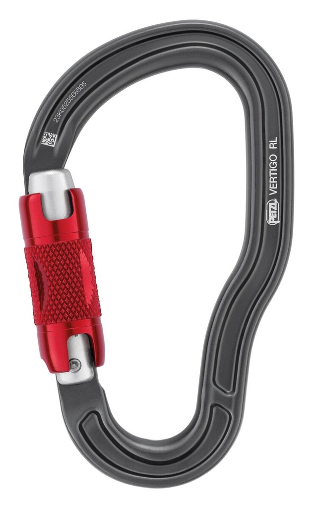 Mousqueton alu à grande ouverture - Double action - VERTIGO TWIST LOCK 2025 - PETZL®