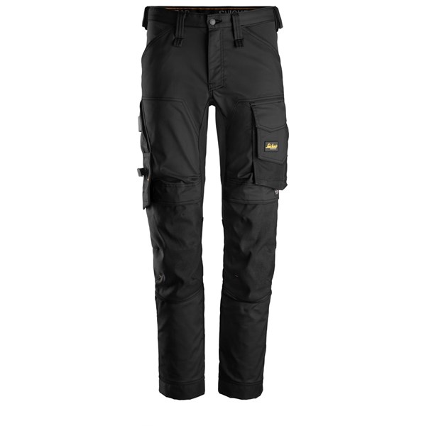 Pantalon avec poches genouillères, stretch, léger coupe slim - ALLROUNDWORK - SNICKERS WORKWEAR®