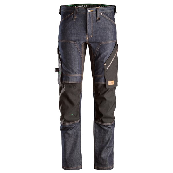 Pantalon de travail en denim - FLEXIWORK - SNICKERS WORKWEAR®