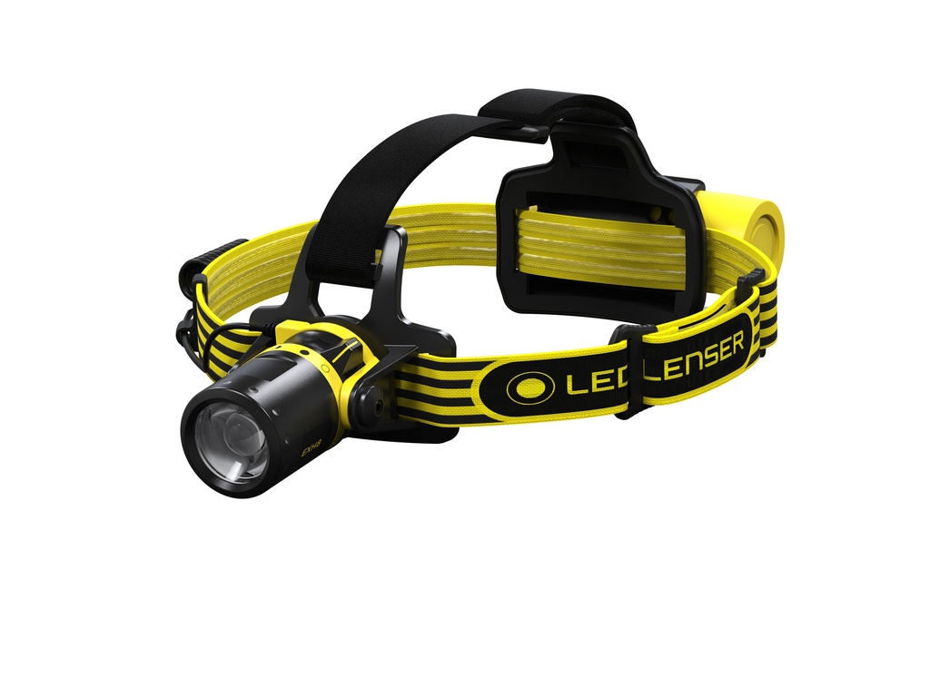 Lampe frontale ATEX Zone 0 - à piles - 180 lumen - IP68 - focus - antidéflagrant - EXH8 - LEDLENSER®
