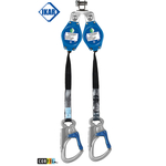 Antichute à rappel automatique à sangle double - Facteur 2 - Utilisation horizontale et verticale - IKAR®