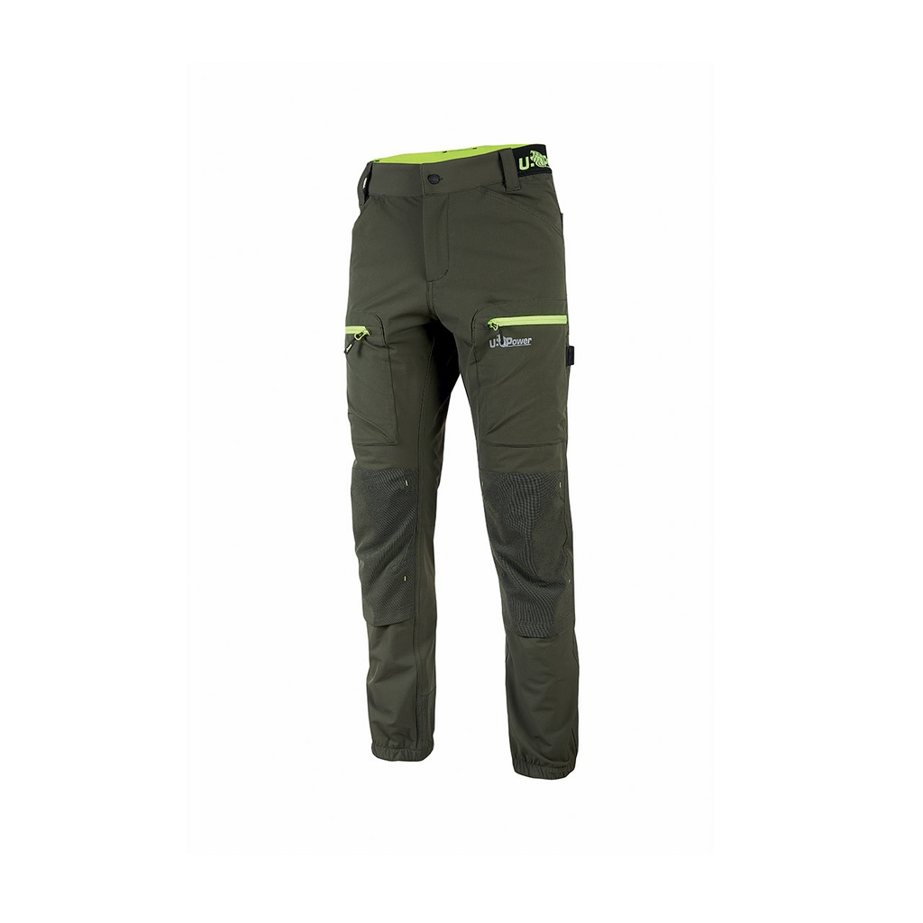Pantalon de travail stretch en tissu été - HORIZON - U POWER®