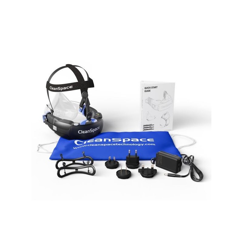 Kit avec demi-masque et harnais - HALO WORK - CLEANSPACE®