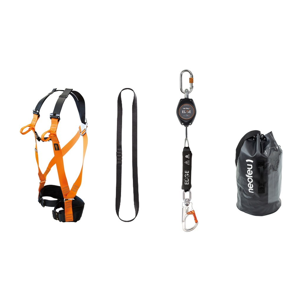 Kit antichute pour travaux sur plans inclinés - NEOFEU®