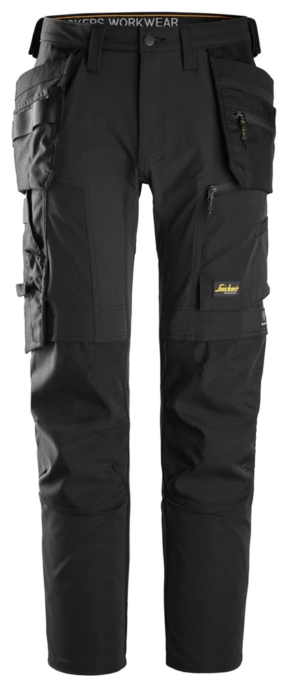 Pantalon en tissu extensible avec poches holster - ALLROUNWORK - SNICKERS WORKWEAR®