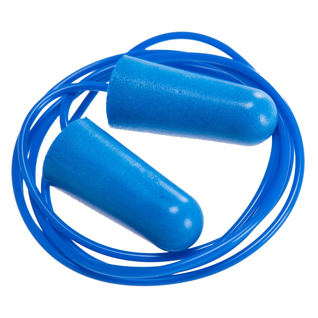 Bouchon détectable en mousse de PU avec cordon (200 paires) - SNR 33DB - PORTWEST®