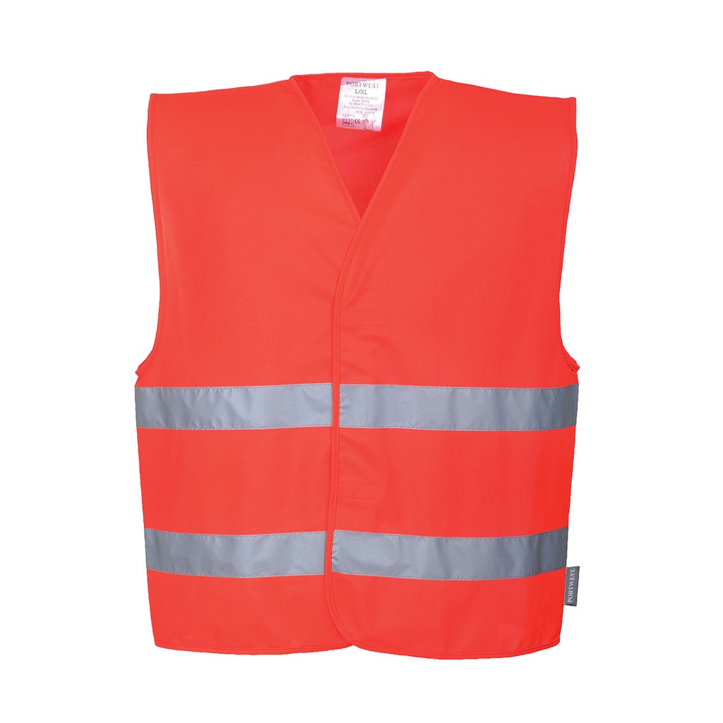 Gilet haute visibilité Double bande - Fermeture par bandes auto-aggrippantes - PORTWEST®