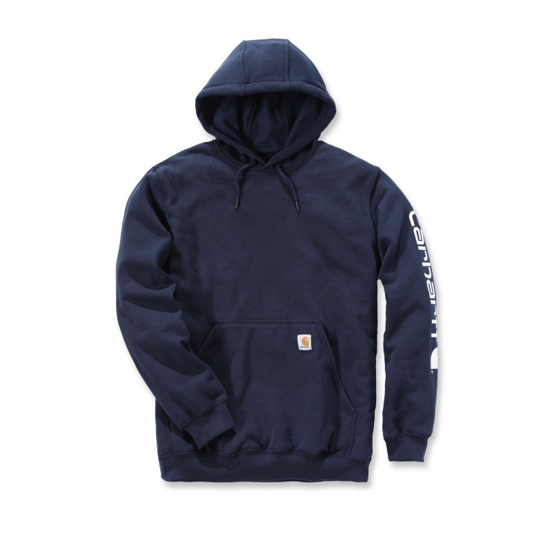 Sweat à capuche poids moyen non zippé logo - ICONIC - CARHARTT®