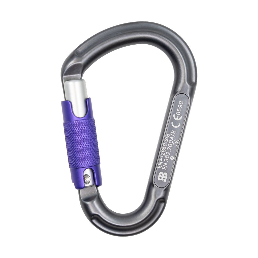 Mousqueton HMS de grande capacité - Triple action - BE LOCK 3 - BEAL®