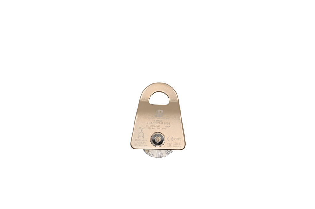 Poulie simple compacte et légère à flasque mobile - TRANSF'AIR MINI - BEAL®