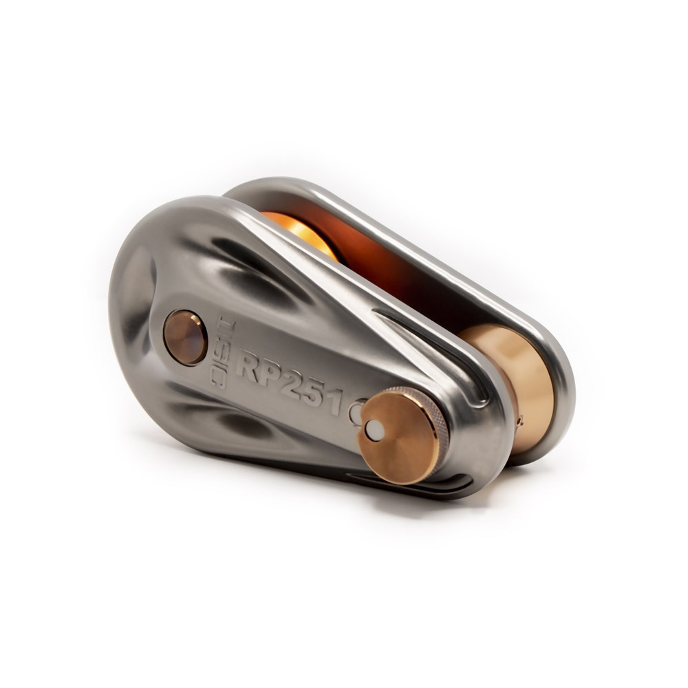 Poulie légére de rétention pour corde de plus de Ø16mm - 250kN - ISC WALES®