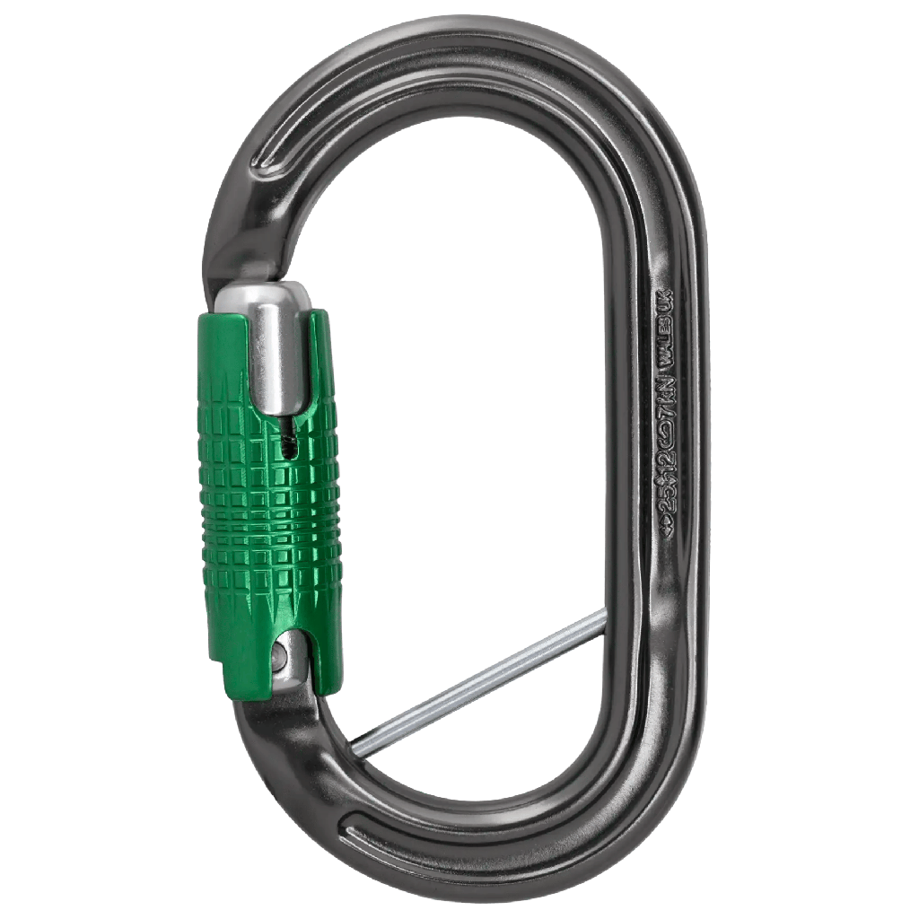 Mousqueton alu ovale - avec Captiv Bar - Triple action - ULTRA O LOCKSAFE - DMM®