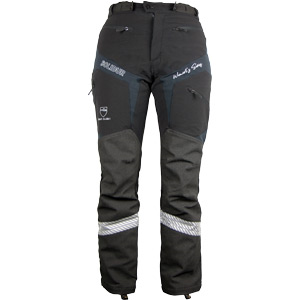Pantalon femme anticoupures - Classe 1 - CLIMB PROTECT BLACK EDITION - SOLIDUR®