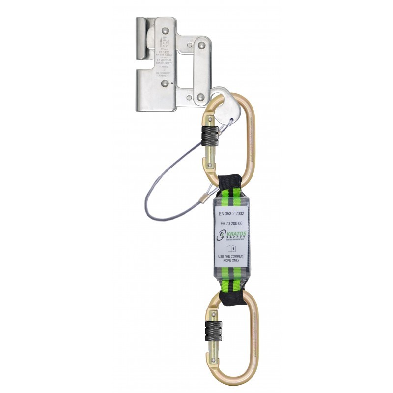 Antichute pour câble avec absorbeur pour système KS2001 - KRATOS SAFETY®