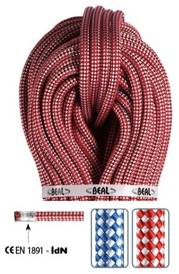 Corde semi-statique - ø11mm - 1 Terminaison cousue - INDUSTRIE - BEAL®