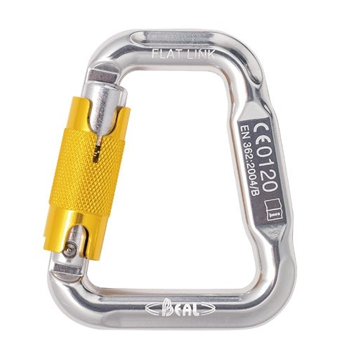 Mousqueton alu delta - Double action - FLAT LINK - BEAL®